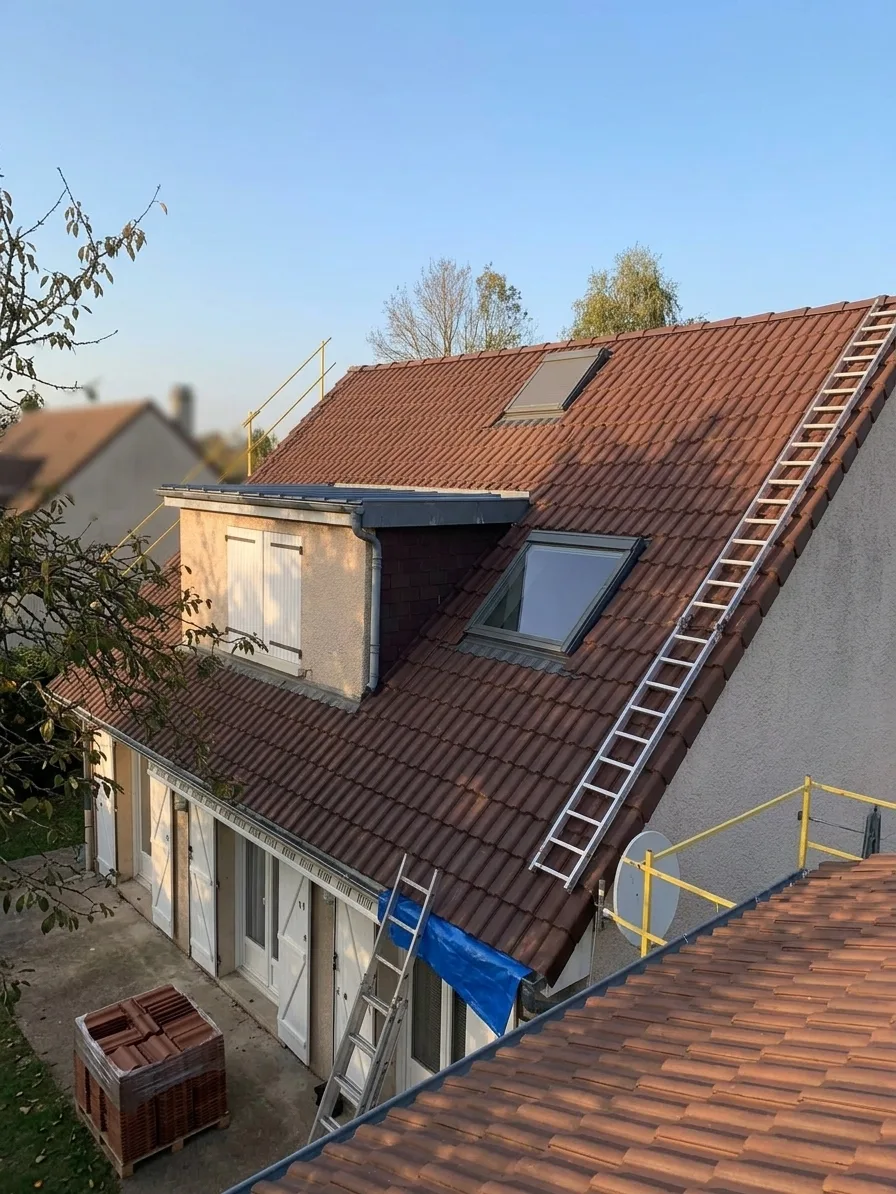 Démoussage de toiture à Pontault-Combault Démoussage de toiture à Pontault-Combault